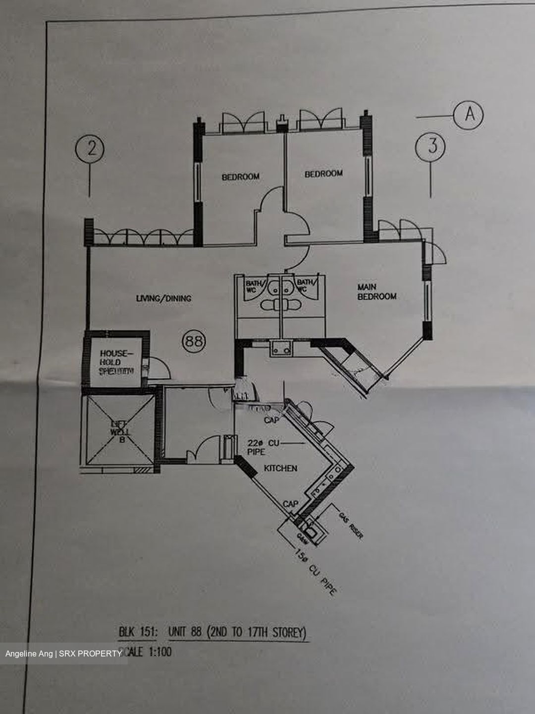 Blk 151 Rivervale Green (Sengkang), HDB 4 Rooms #637650971